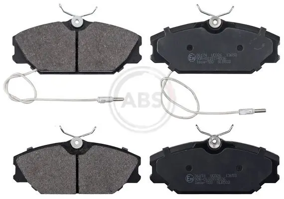 ABS 36174 Колодки тормозные RENAULT