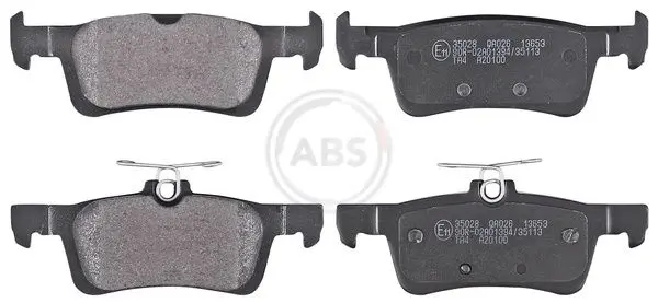 ABS 35028 Комплект тормозных колодок