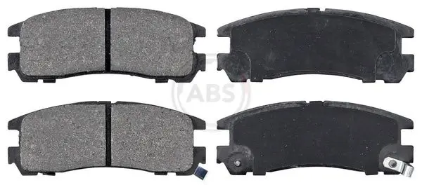 ABS 37014 Комплект тормозных колодок