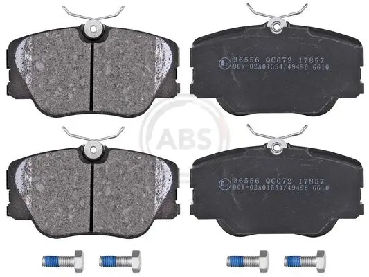 ABS 36556 Колодки тоомозные передние 