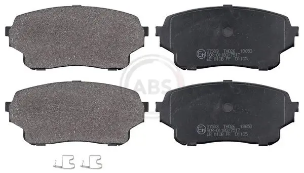 ABS 37503 Комплект тормозных колодок