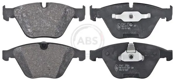 ABS 37667 Комплект тормозных колодок