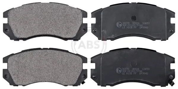 ABS 36878 Комплект тормозных колодок