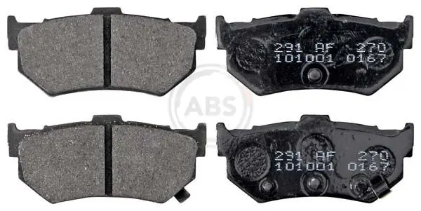 ABS 36173 Комплект тормозных колодок