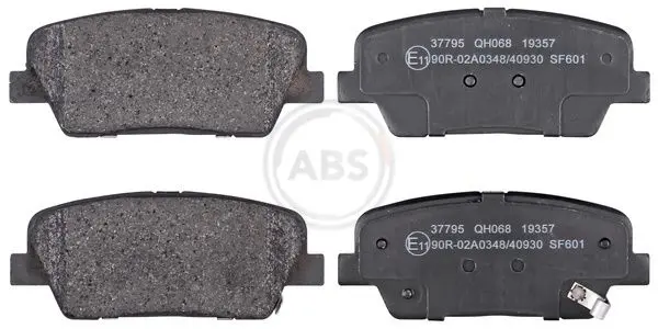 ABS 37795 комплект колодок для дисковых