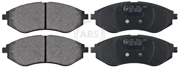 ABS 37352 Комплект тормозных колодок