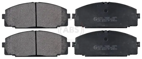 ABS 36702 Комплект тормозных колодок