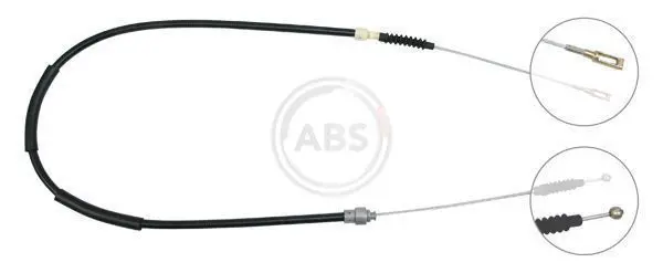 ABS K10056 Трос стояночного тормоза