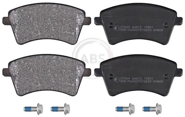 ABS 37664 Колодки тормозные дисковые