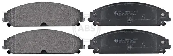 ABS 37511 комплект колодок для дисковых