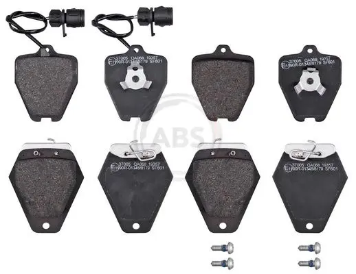 ABS 37005 Колодки тормозные дисковые