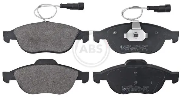 ABS 37064 Комплект тормозных колодок