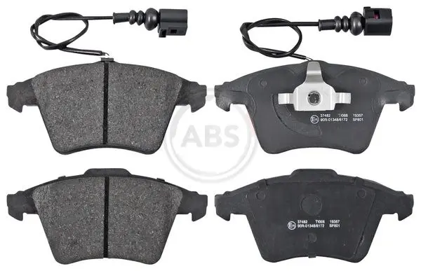 Abs 37482 Колодки тормозные дисковые
