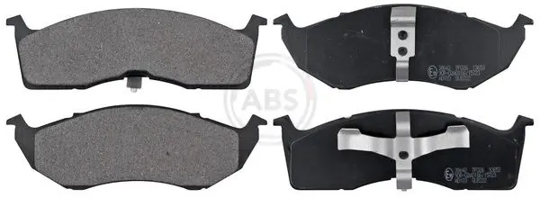 ABS 38642 комплект колодок для дисковых