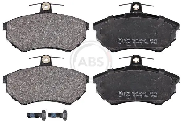 ABS 36789 Колодки тормозные VW AUDI/SEAT
