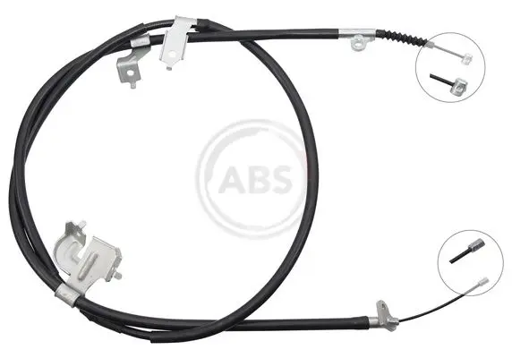 ABS K12064 Трос тормоза ручного