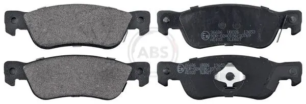 ABS 36686 Комплект тормозных колодок