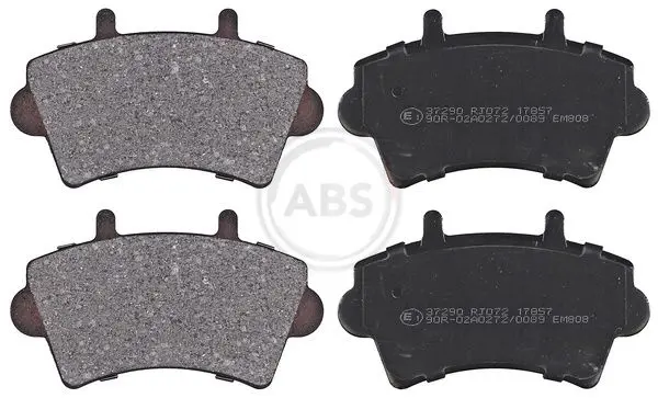 ABS 37290 Комплект тормозных колодок