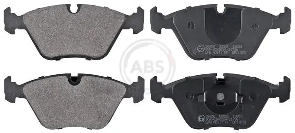ABS 36650 комплект колодок для дисковых