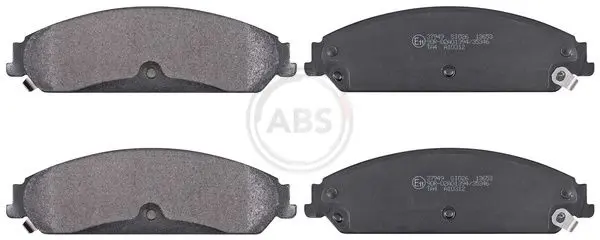 ABS 37949 Комплект тормозных колодок