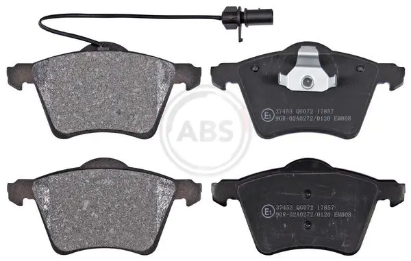 ABS 37453 комплект колодок для дисковых