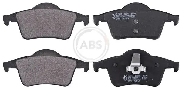 ABS 37098 Колодки тормозные VOLVO