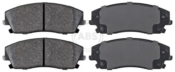 ABS 37609 Колодки тормозные дисковые