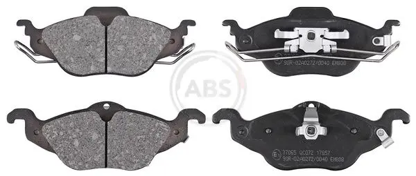 ABS 37065 Комплект тормозных колодок
