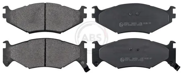 ABS 38522 Комплект тормозных колодок