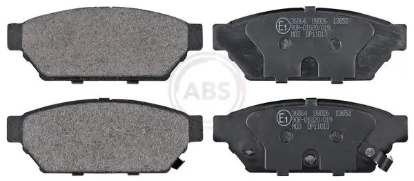 ABS 36864 Комплект тормозных колодок