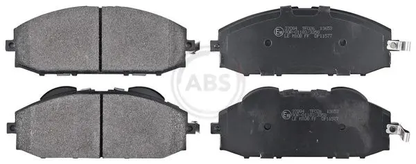 ABS 37084 Комплект тормозных колодок