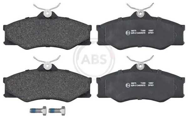 ABS 36575 Комплект тормозных колодок