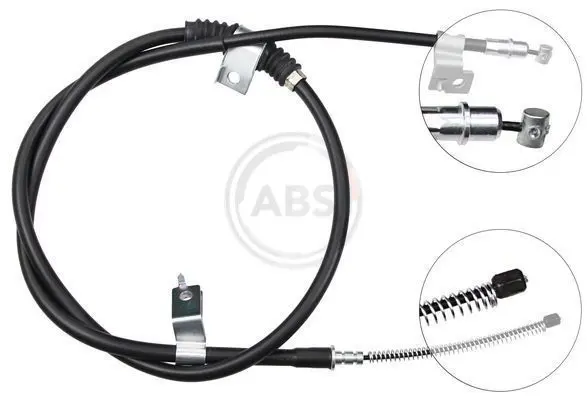 ABS K17297 трос ручного тормоза