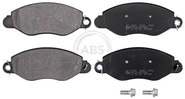 ABS 37256 Колодки тормозные дисковые