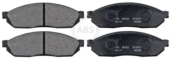 ABS 36156 Комплект тормозных колодок
