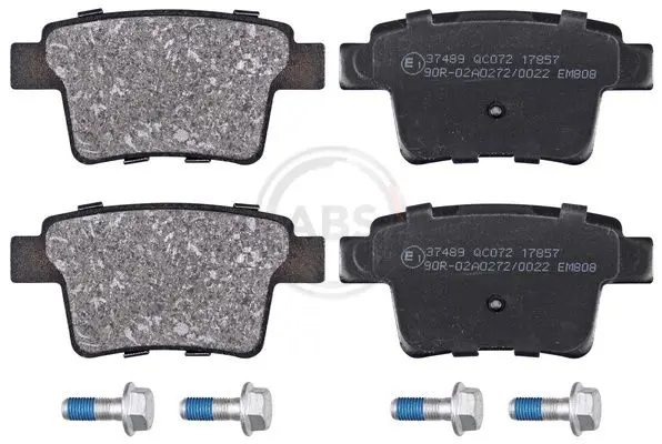 ABS 37489 Колодки тормозные FORD MONDEO
