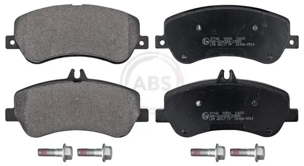 ABS 37748 Колодки передние A0054209220