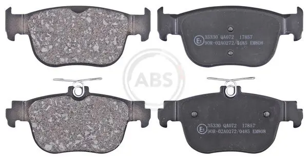  ABS Колодки тормозные дисковые