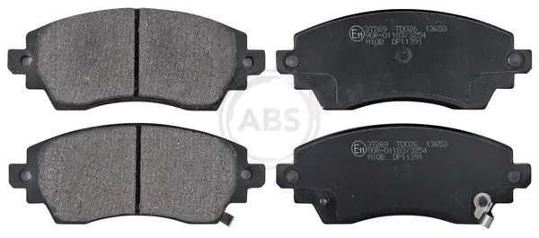 ABS 37269 Комплект тормозных колодок
