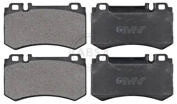 ABS 37454 Колодки тормозные дисковые