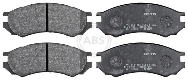 ABS 36739 Комплект тормозных колодок