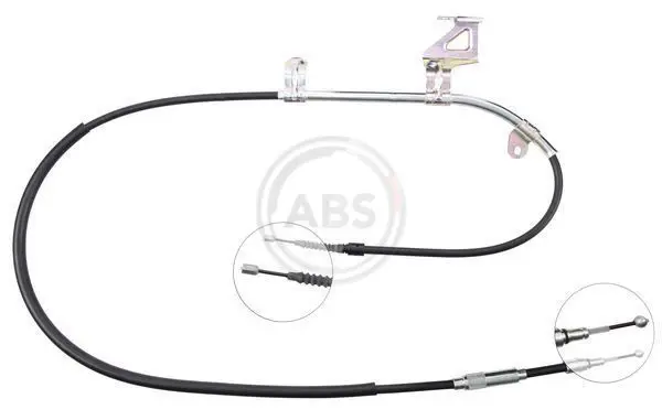 ABS K18398 Трос тормоза ручного
