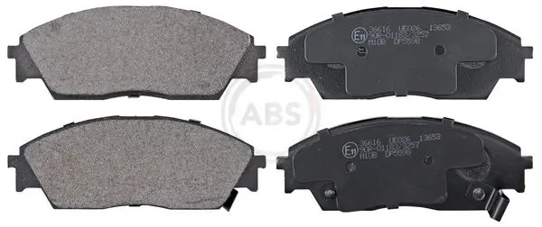ABS 36616 Комплект тормозных колодок
