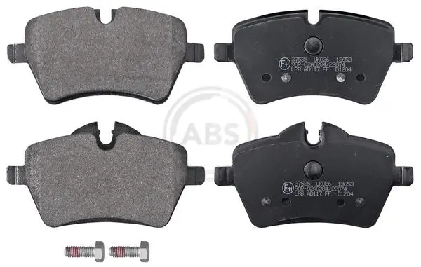 ABS 37535 Комплект дисковых тормозных