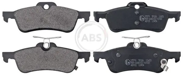 ABS 37579 Комплект тормозных колодок