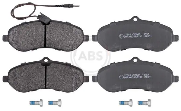 ABS 37589 комплект колодок для дисковых
