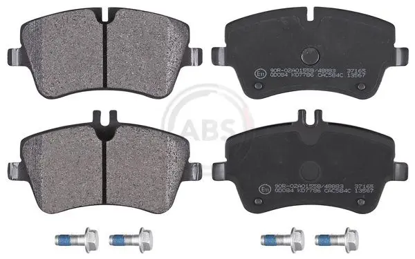 ABS 37165 Колодки тормозные дисковые