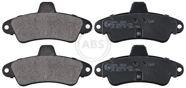 ABS 36844 Комплект тормозных колодок