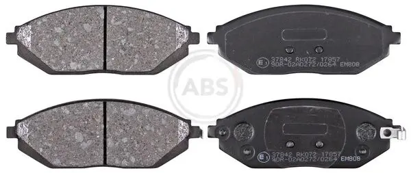 ABS 37842 Комплект тормозных колодок