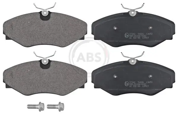 ABS 37342 Комплект тормозных колодок